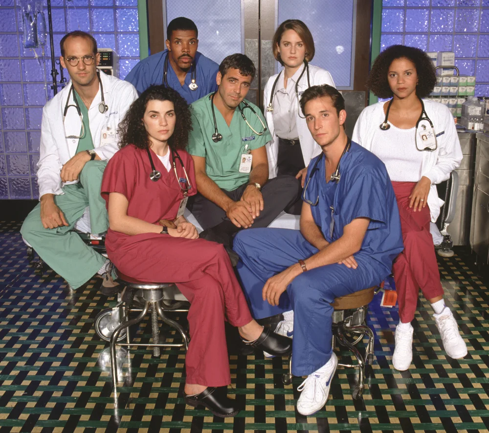 ER cast representing NBC Thursday at 10 PM