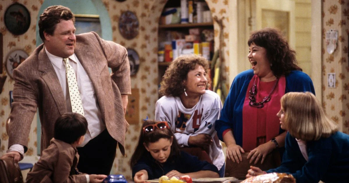 Roseanne Conner family in the early 1990s