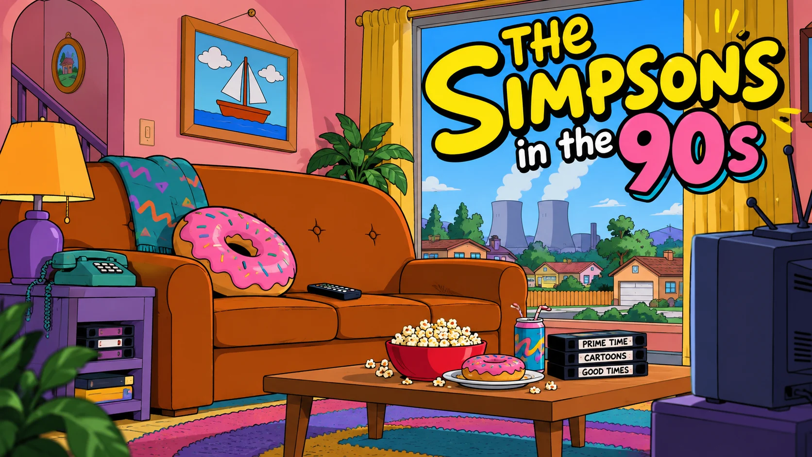 The Simpsons in the 90s: How Springfield Took Over American Television