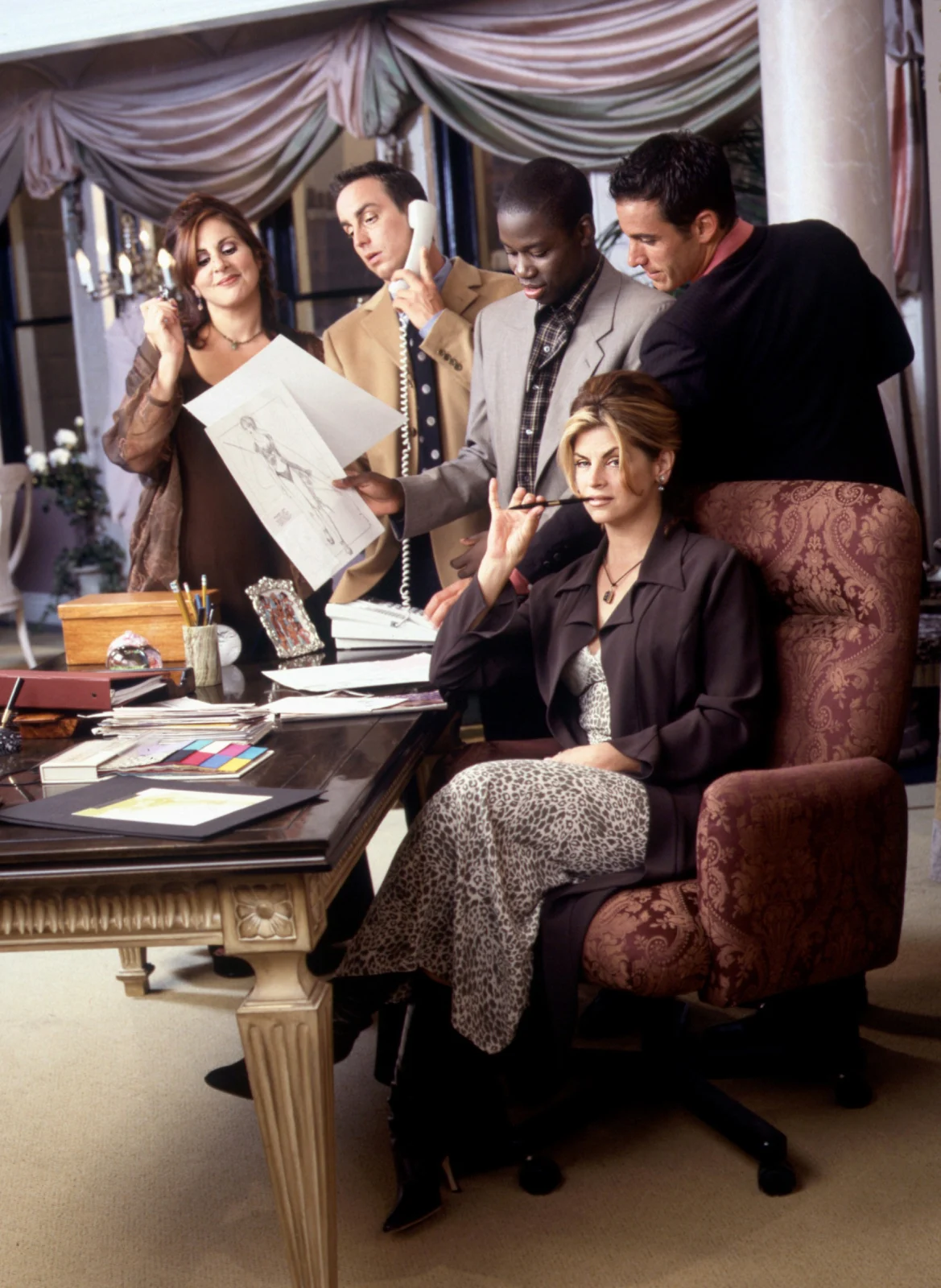 Veronica's Closet cast in the late 1990s